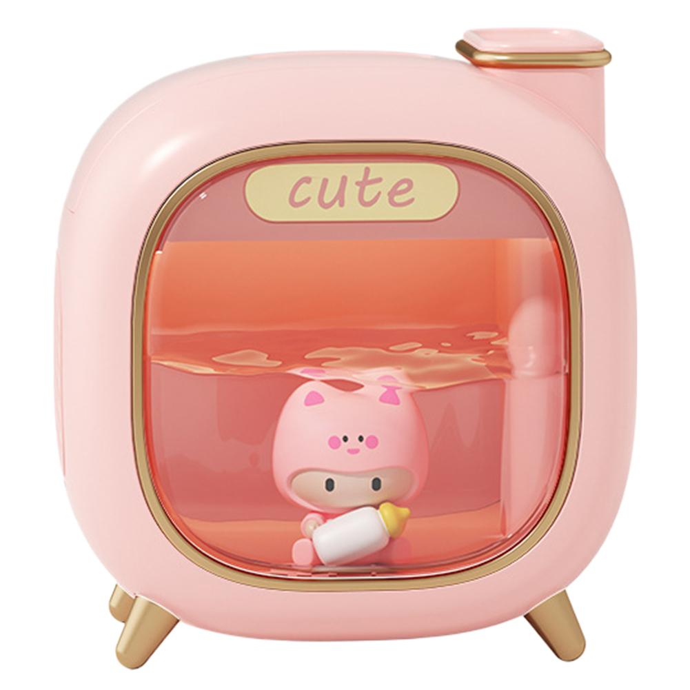 Мини увлажнитель воздуха с двойным распылением, USB-перезаряжаемый, 1200 мАч, домашний увлажняющий спрей, ночник для спальни, портативный милый увлажнитель в виде куклы розовый
Мини увлажнитель воздуха с двойным распылением, USB-перезаряжаемый, 1200 мАч, домашний увлажняющий спрей, ночник для спальни, портативный милый увлажнитель в виде куклы розовый