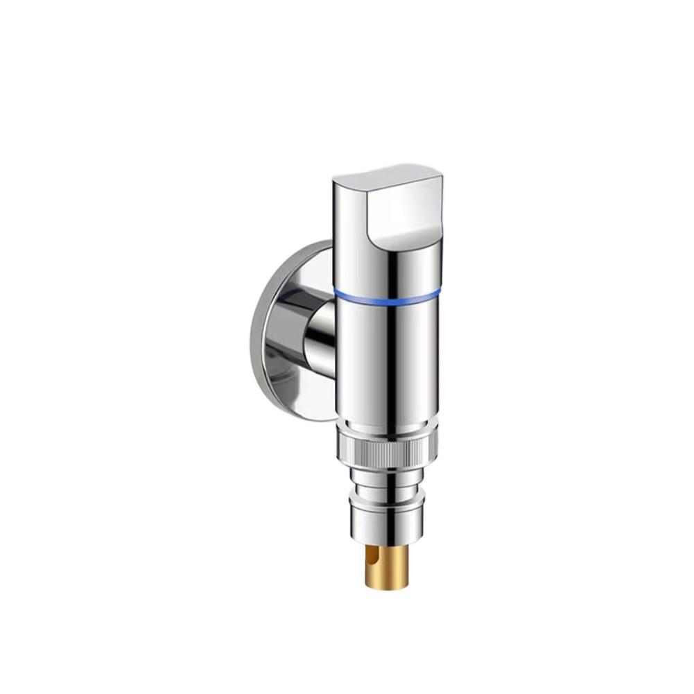 Washing Machine Faucet Automatic Water Stop Valve Quick Opening Angle Valve G1/2 Wall Mounted Water Stop Clip Triangle Valve срібний
Washing Machine Faucet Automatic Water Stop Valve Quick Opening Angle Valve G1/2 Wall Mounted Water Stop Clip Triangle Valve срібний
