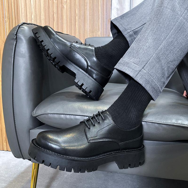 British men s casual business dress inner heightening suit shoes young groom Korean version trendy leather shoes 8057-T 38 чёрный
British men s casual business dress inner heightening suit shoes young groom Korean version trendy leather shoes 8057-T 38 чёрный
