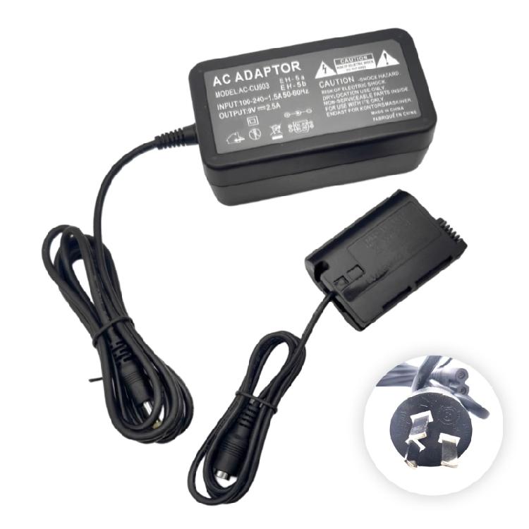 Camera Charging Adapter Lightweight Replacement for Z5/Z6/Z6II/Z7/Z7II/D600/D610/D750/D780 Camera Accessories
Camera Charging Adapter Lightweight Replacement for Z5/Z6/Z6II/Z7/Z7II/D600/D610/D750/D780 Camera Accessories