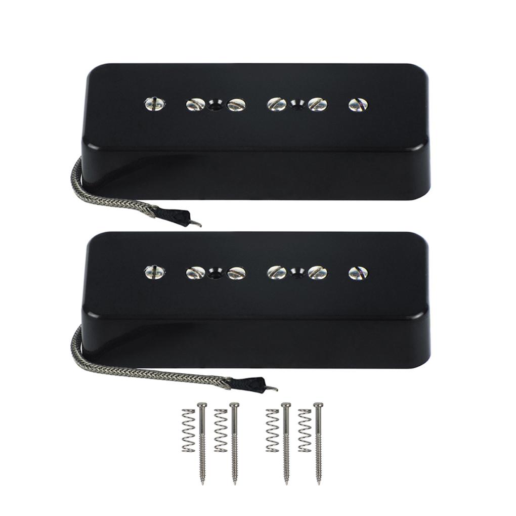 FLEOR Set of Vintage Alnico 5 Soapbar P90 P 90 Pickup Guitar Neck & Bridge Pickups, Chrome/Black/Yellow Option чёрный
FLEOR Set of Vintage Alnico 5 Soapbar P90 P 90 Pickup Guitar Neck & Bridge Pickups, Chrome/Black/Yellow Option чёрный