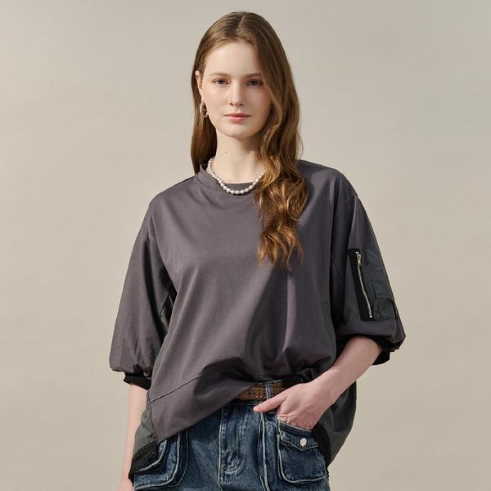 Maxza Back PleaTs UTiliTy Balloon T shirT zf06qT024na charcoal/FREE
Maxza Back PleaTs UTiliTy Balloon T shirT zf06qT024na charcoal/FREE