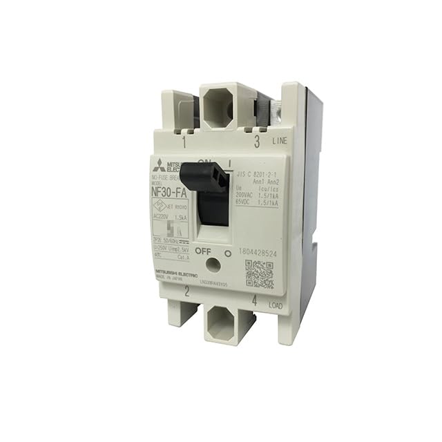 Mitsubishi Electric Breaker FA Series for Control Panels Vertical Dimension 72mm Simple Back Wiring 2P 30A No-Fuse NF30-FA
Mitsubishi Electric Breaker FA Series for Control Panels Vertical Dimension 72mm Simple Back Wiring 2P 30A No-Fuse NF30-FA