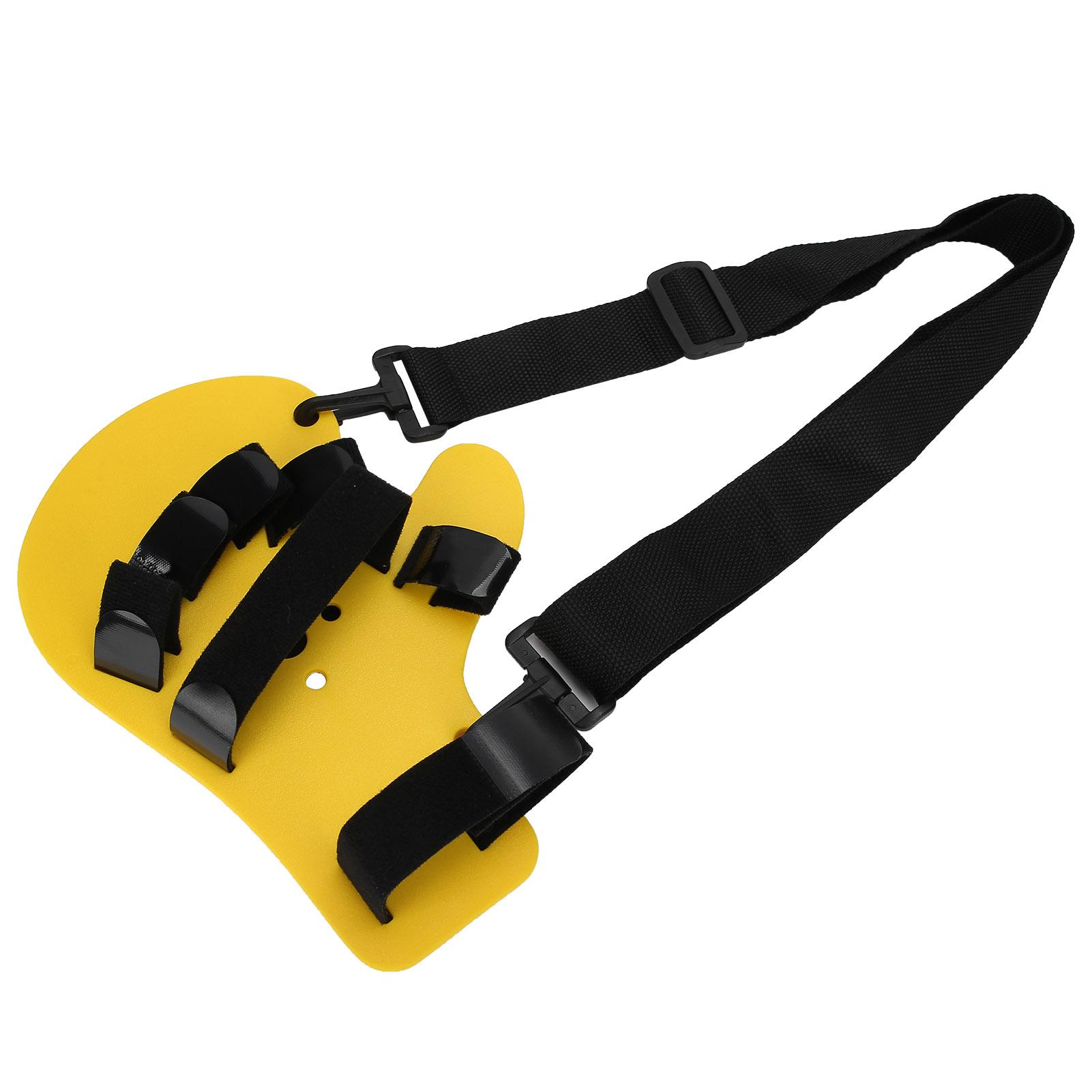 Ортопедия для пальцев для взрослых, доска для инсульта, гемиплегия, отдельная пластина для пальцев рук, шина (Тип стропа)желтый жёлтый