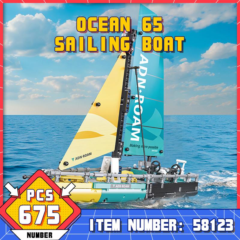 58123 Ocean Type 65 Sailboat Model Building Block High-Tech Desktop Collection Decoration Children Assembly Toys Adult Boys Gift
58123 Ocean Type 65 Sailboat Model Building Block High-Tech Desktop Collection Decoration Children Assembly Toys Adult Boys Gift