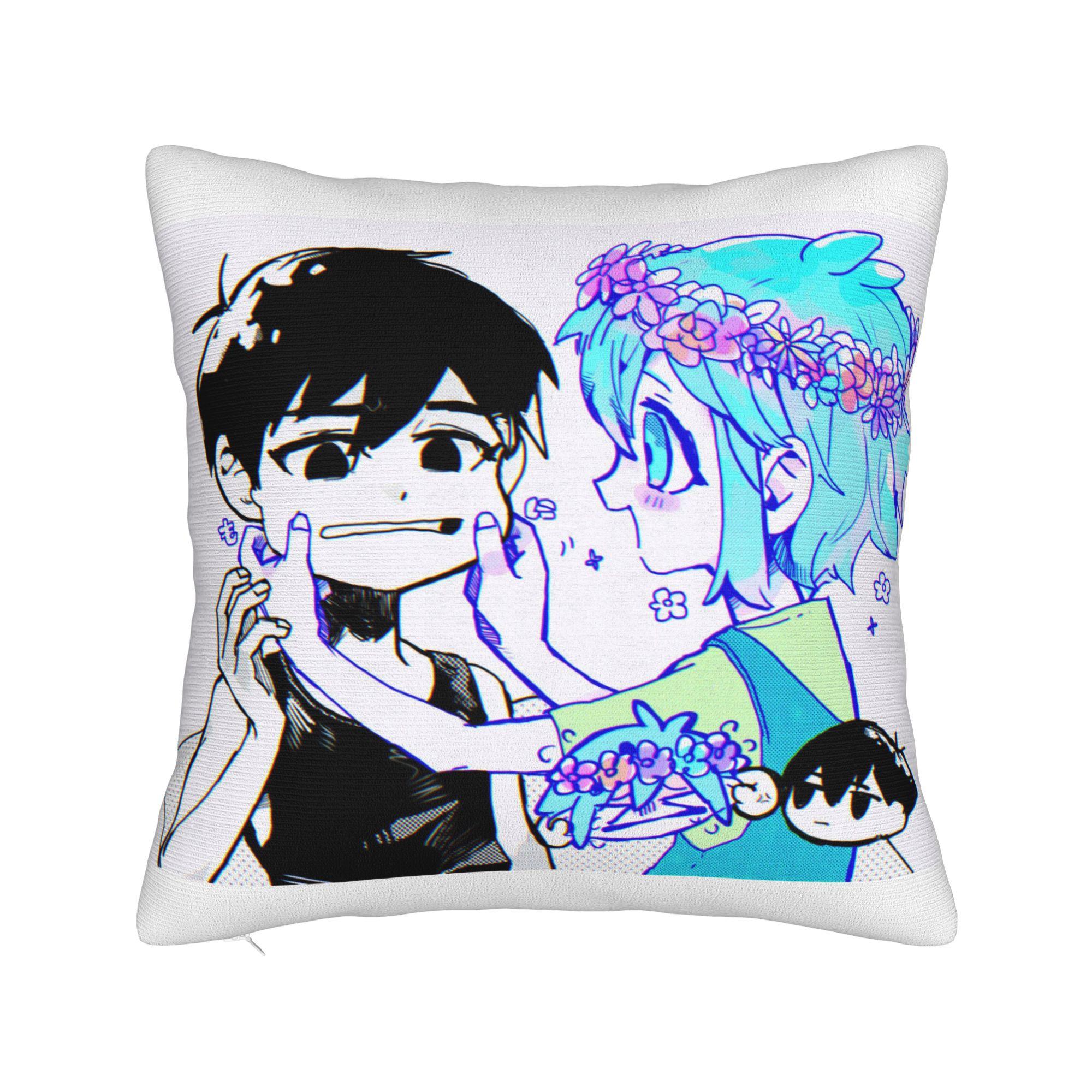 Omori Game Basil Square Pillow Cases Cushion Covers Fashion Zipper Decor Pillowcase for Home 18 30x30cm 12x12in
Omori Game Basil Square Pillow Cases Cushion Covers Fashion Zipper Decor Pillowcase for Home 18 30x30cm 12x12in