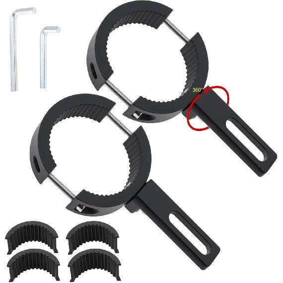 Windance Universal Light Mounting Bracket,Auxiliary Light Bar Tube Clamps for Motorcycle Scooter Mountain Bike ATV UTV (38 ~ 60mm) 38 ~ 60mm
Windance Universal Light Mounting Bracket,Auxiliary Light Bar Tube Clamps for Motorcycle Scooter Mountain Bike ATV UTV (38 ~ 60mm) 38 ~ 60mm