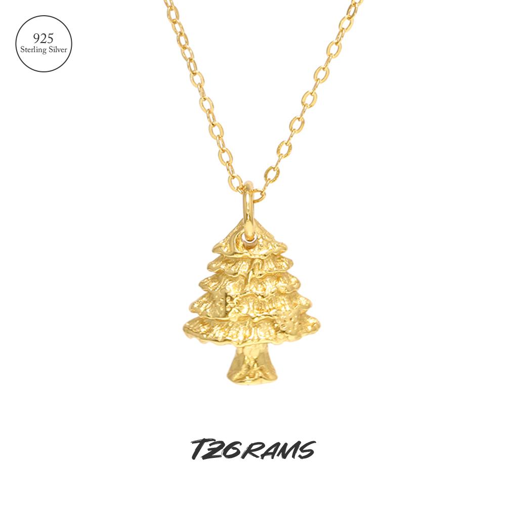 S925 Sterling Silver Gold Christmas Tree Pendant Necklace Sparkling Collar Chain for Women Fashion Fine Jewelry Gift
S925 Sterling Silver Gold Christmas Tree Pendant Necklace Sparkling Collar Chain for Women Fashion Fine Jewelry Gift
