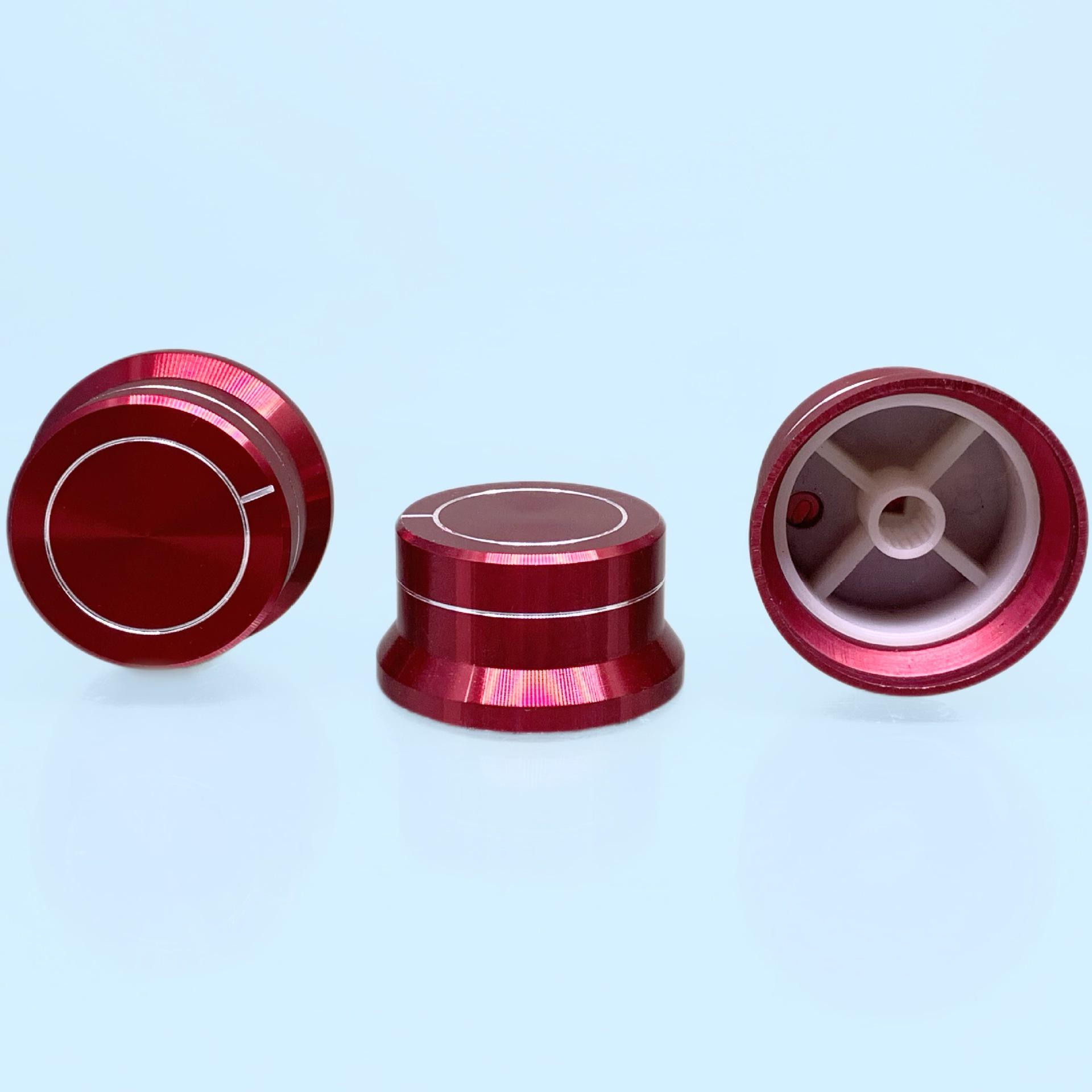 18mm Aluminum Alloy Knob Cap for Potentiometer & Audio Switch бордовий
18mm Aluminum Alloy Knob Cap for Potentiometer & Audio Switch бордовий