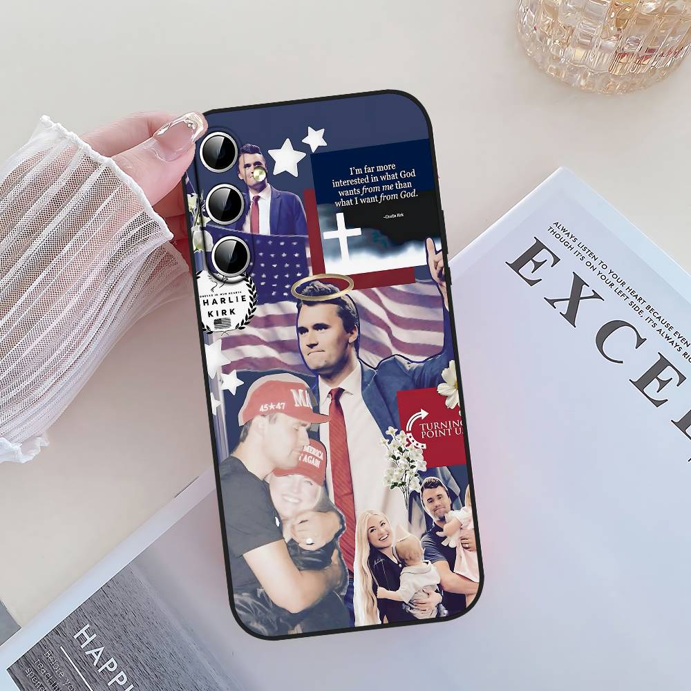 America C-Charlie Kirk Phone Case For Samsung Galaxy S21 S22 S23 S24ULTRA S25ULTRA FE Ultra Plus5G A52S S26 Soft Cover S235G
America C-Charlie Kirk Phone Case For Samsung Galaxy S21 S22 S23 S24ULTRA S25ULTRA FE Ultra Plus5G A52S S26 Soft Cover S235G