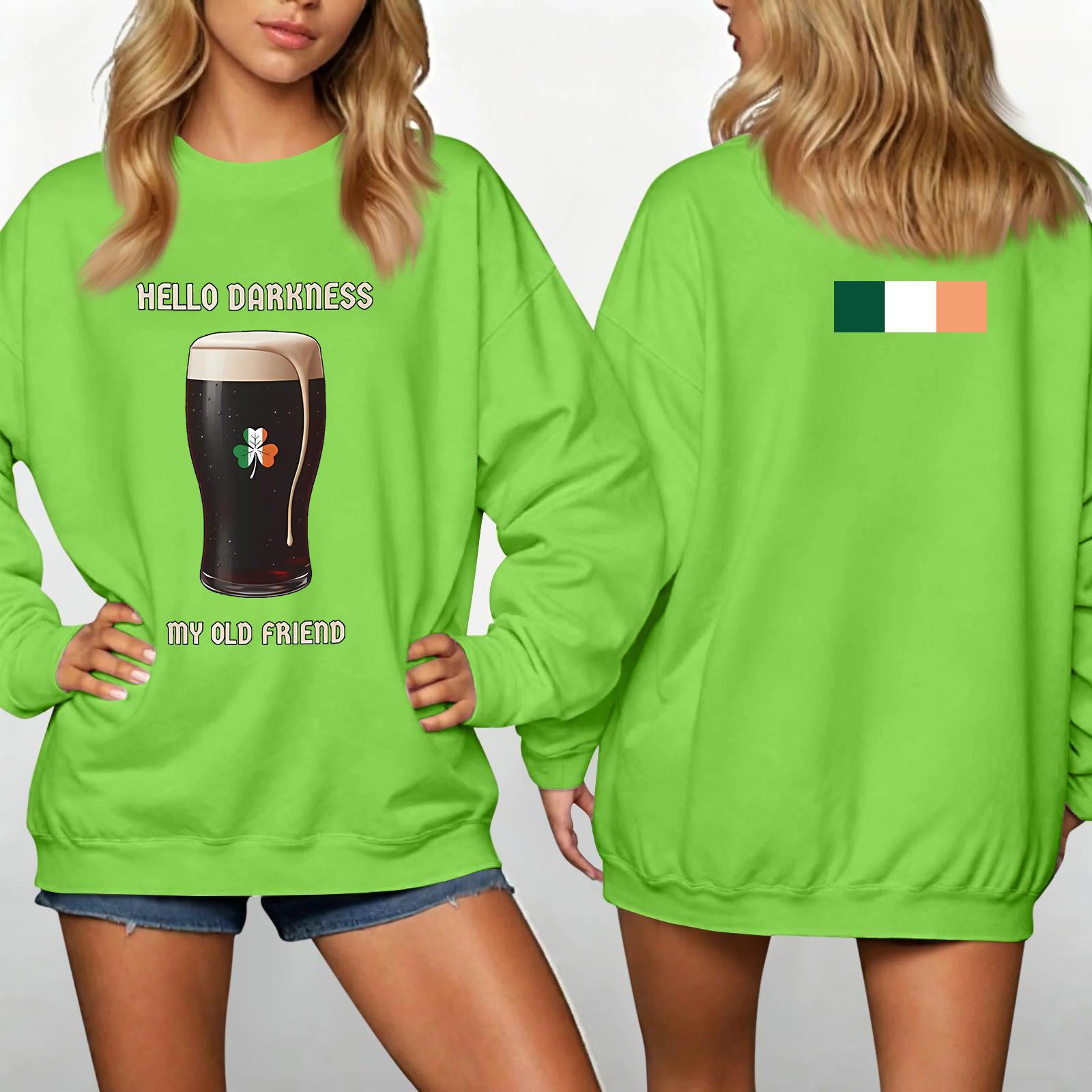 Women s Casual Fashion Neck St. Patrick Print Sweatshirt M
Women s Casual Fashion Neck St. Patrick Print Sweatshirt M