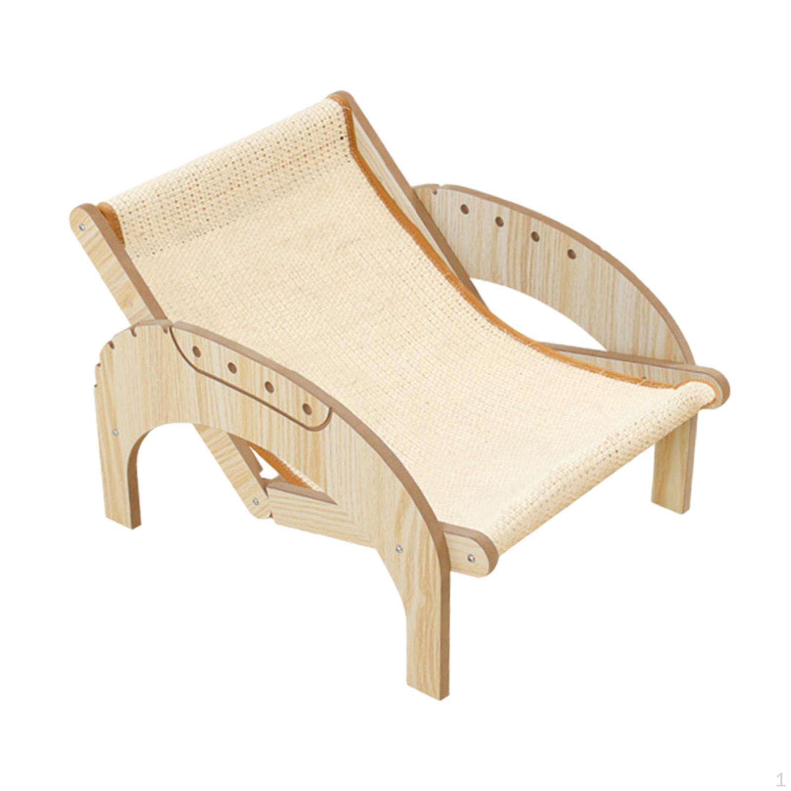 Cat Lounge Chair Hammock Bed Adjustable Resting and Sleeping Furniture Cats Raised for Bunny
Cat Lounge Chair Hammock Bed Adjustable Resting and Sleeping Furniture Cats Raised for Bunny