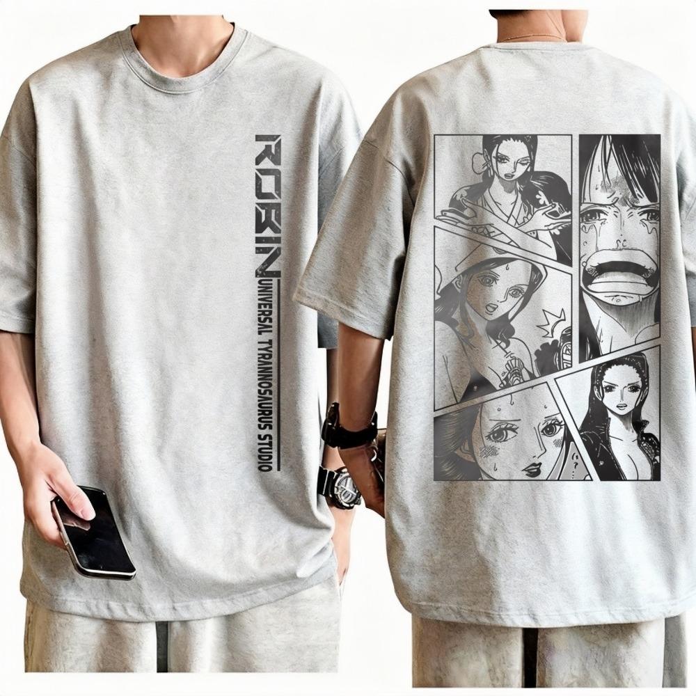 One Piece Nico Robin TShirt Unisex Retro Anime Graphic Print Crew Neck Pure Cotton Streetwear Fashion Tops For Men Women S
One Piece Nico Robin TShirt Unisex Retro Anime Graphic Print Crew Neck Pure Cotton Streetwear Fashion Tops For Men Women S