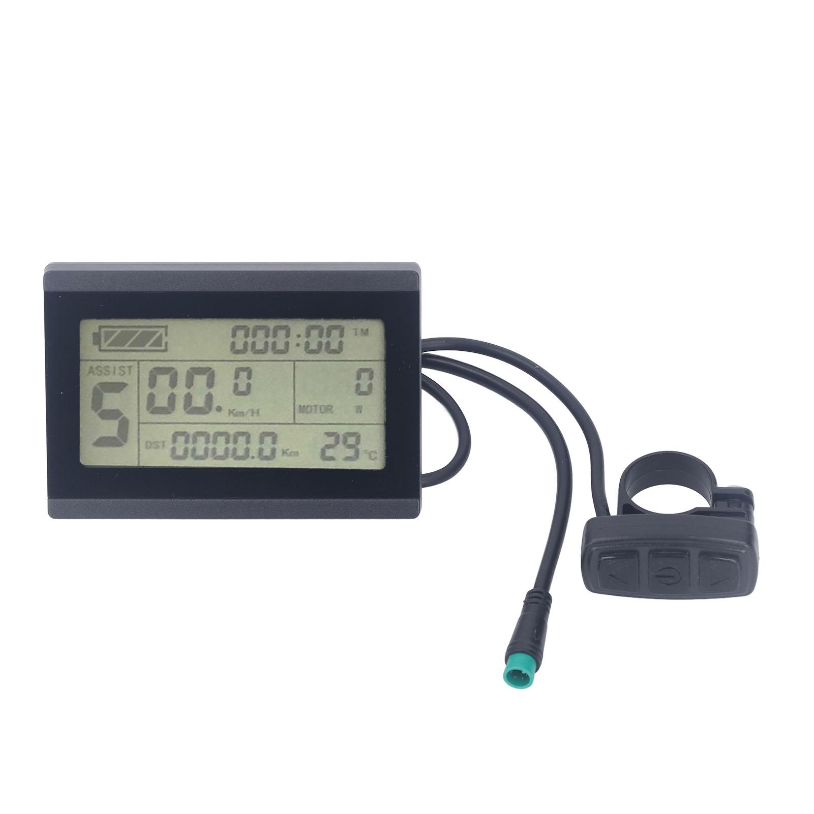 Electric Bicycle LCD Display 5pin Waterproof Backlight Electric Bicycle LCD Display Meter for Electric Mountain Bike
Electric Bicycle LCD Display 5pin Waterproof Backlight Electric Bicycle LCD Display Meter for Electric Mountain Bike
