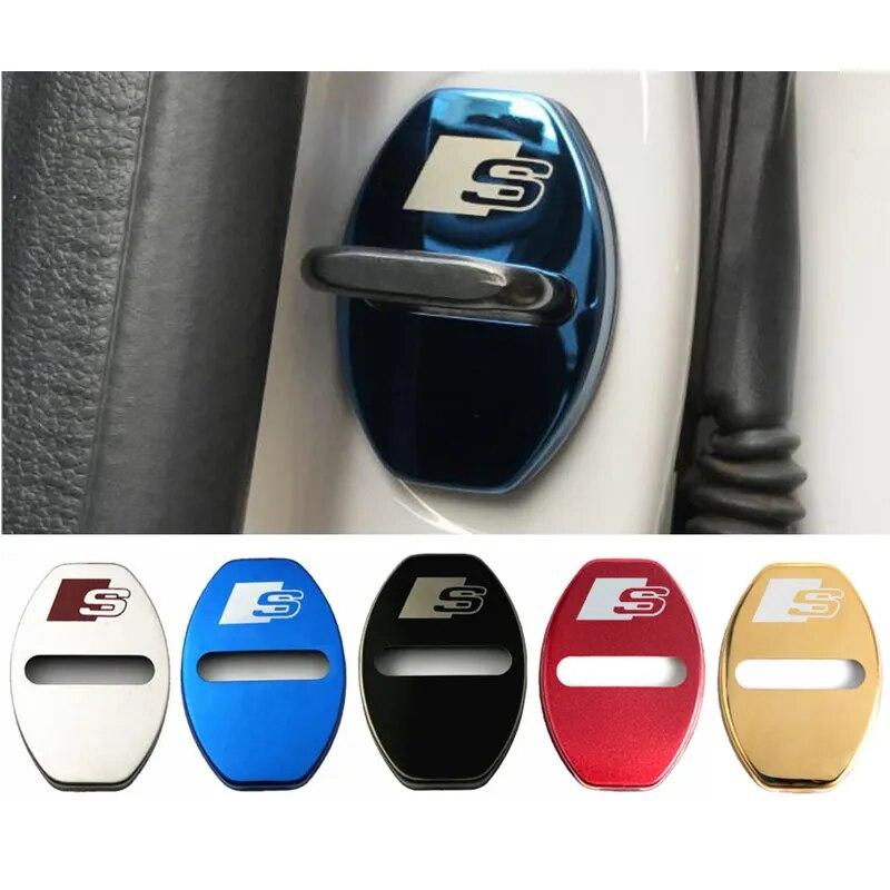 Door lock cover For All series S RS7 S3 S8 S5 SQ5 RS5 RS6 Stainless Steel Door Lock Protective Cover Car Accsesories 4Pcs
Door lock cover For All series S RS7 S3 S8 S5 SQ5 RS5 RS6 Stainless Steel Door Lock Protective Cover Car Accsesories 4Pcs