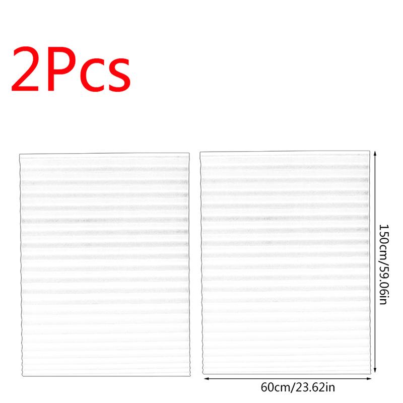 2 шт. Затемняющий свет Модный Блэкаут Рулонная штора Защита от солнца Беспроводная штора Сделай сам Плиссированные жалюзи Самоклеящаяся оконная штора 60x150cm
2 шт. Затемняющий свет Модный Блэкаут Рулонная штора Защита от солнца Беспроводная штора Сделай сам Плиссированные жалюзи Самоклеящаяся оконная штора 60x150cm
