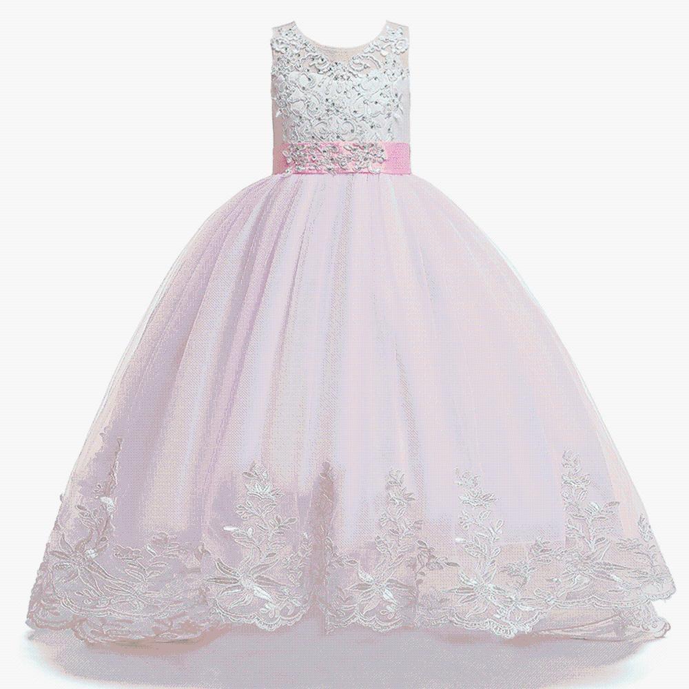 Дитяча мереживна вечірня сукня принцеси з бісером та шлейфом 140 cm рожевий
Дитяча мереживна вечірня сукня принцеси з бісером та шлейфом 140 cm рожевий