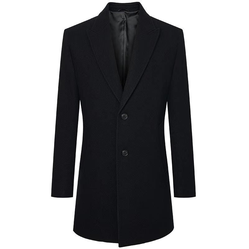 Мужское полупальто Baoxiniao из чистой шерсти средней длины XL-50
Мужское полупальто Baoxiniao из чистой шерсти средней длины XL-50