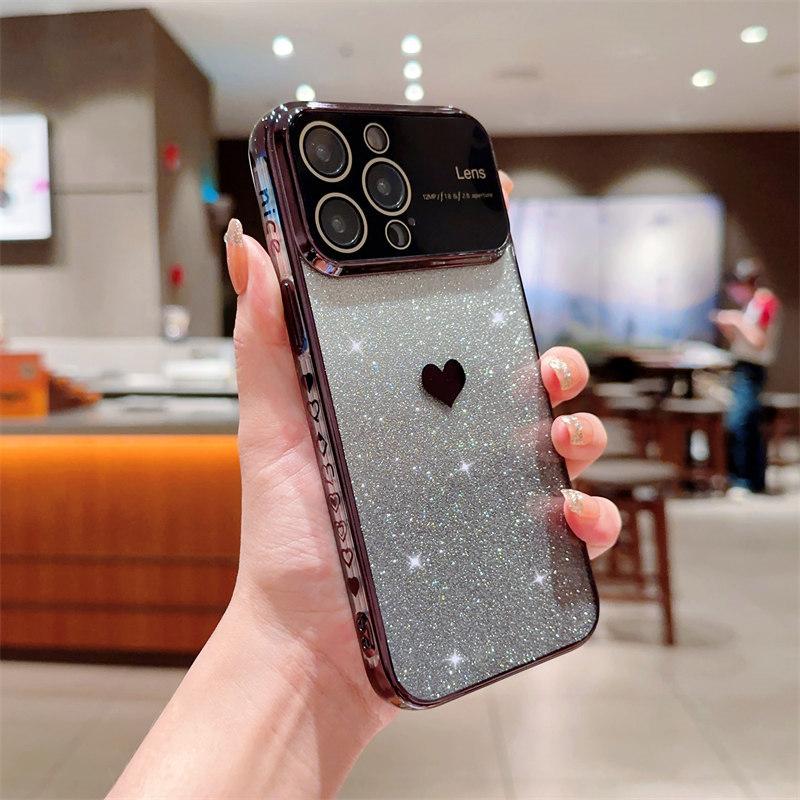 Роскошный логотип Love с большим окном, пленка для линз, блестящий гальванический чехол для телефона для iPhone 15, 14, 13, 12, 11 Pro Max, чехлы для защиты от падения iPhone 11 чёрный
Роскошный логотип Love с большим окном, пленка для линз, блестящий гальванический чехол для телефона для iPhone 15, 14, 13, 12, 11 Pro Max, чехлы для защиты от падения iPhone 11 чёрный