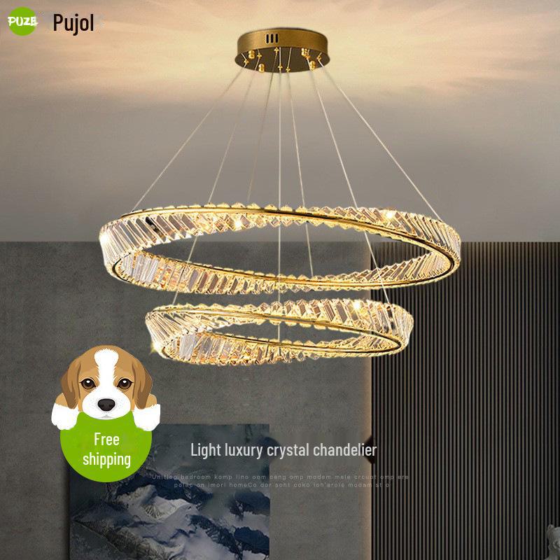 Nordic Crystal Chandelier: Luxury Lighting for Living Room, Bedroom, and Dining Room Three-color Changing
Nordic Crystal Chandelier: Luxury Lighting for Living Room, Bedroom, and Dining Room Three-color Changing