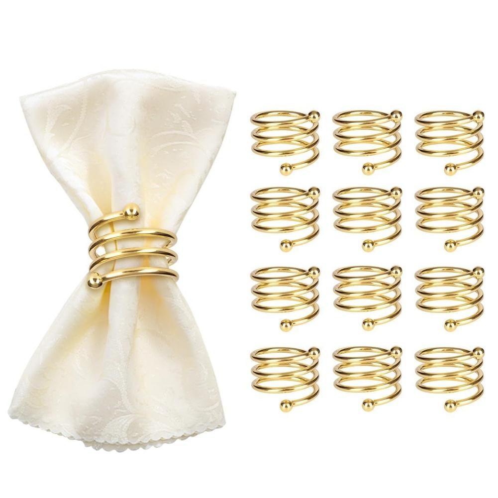 Modern Metal Two Bead Napkin Rings For Hotel Restaurant Table Setting Decoration Napkin Party Wedding -Gifts Party Decor
Modern Metal Two Bead Napkin Rings For Hotel Restaurant Table Setting Decoration Napkin Party Wedding -Gifts Party Decor