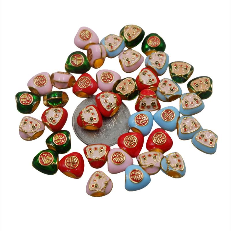 Dragon Boat Festival Alloy Green Dripping Oil Small Zongzi Baby Pendant Handmade Diy Material Multicolored Rope Bracelet Accessories dumpling baby
Dragon Boat Festival Alloy Green Dripping Oil Small Zongzi Baby Pendant Handmade Diy Material Multicolored Rope Bracelet Accessories dumpling baby