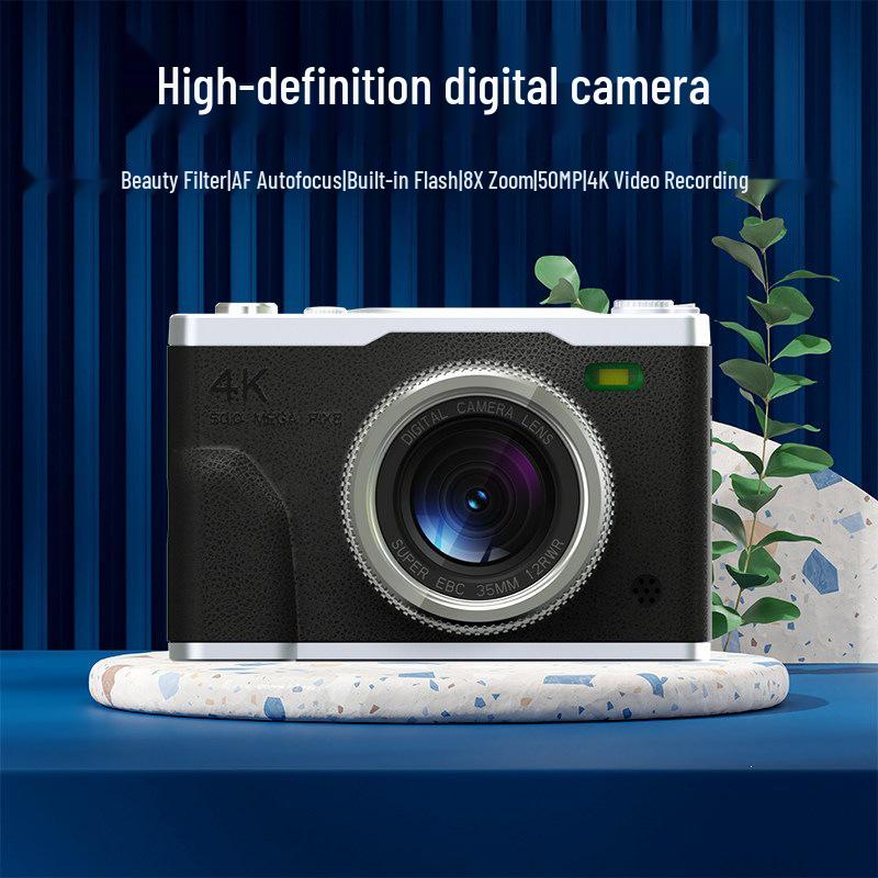 Student HD Dual Camera with Built-in Beauty Mode - Retro CCD Campus Vlog Entry-Level Camera
Student HD Dual Camera with Built-in Beauty Mode - Retro CCD Campus Vlog Entry-Level Camera
