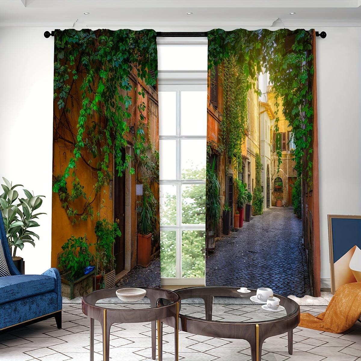 2 шт. Красивые шторы с изображением улицы, напечатанные на карнизе, для ресторанов, общественных мест, гостиных, спален, офисов, коридоров (50Wx50H)x2(CM)&Grommet Top
2 шт. Красивые шторы с изображением улицы, напечатанные на карнизе, для ресторанов, общественных мест, гостиных, спален, офисов, коридоров (50Wx50H)x2(CM)&Grommet Top