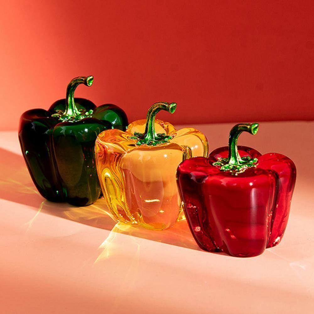 Easy Clean Photography Props Imitation Pepper Pepper Statue Artificial Crystal Crystal Craft
Easy Clean Photography Props Imitation Pepper Pepper Statue Artificial Crystal Crystal Craft