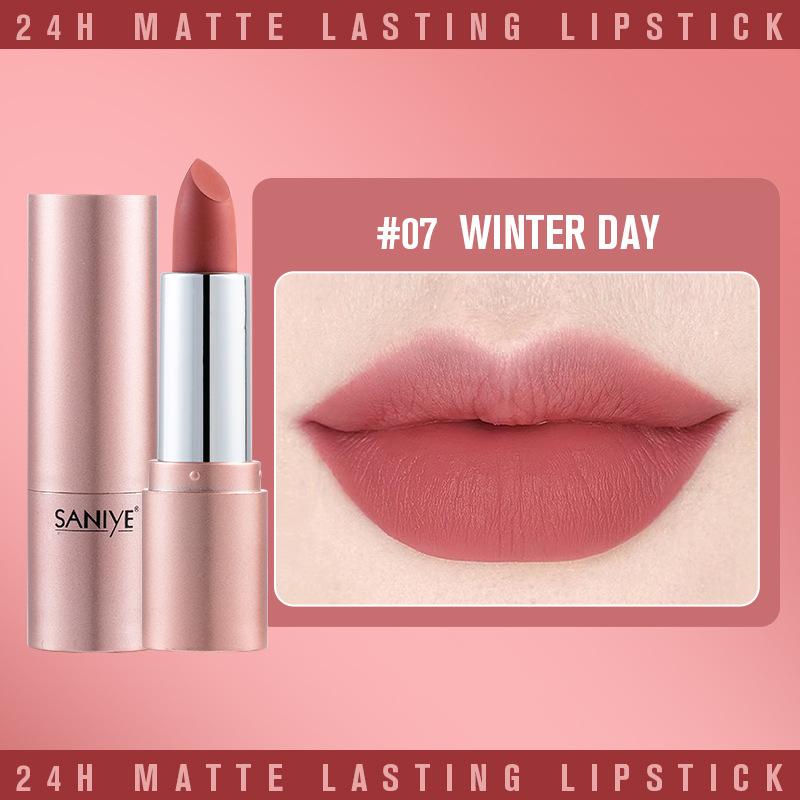 JYL SANIYE Matte Lipstick Mist Velvet lipstick Coloring Lasting Waterproof Lipstick K202107_4g тілесний
JYL SANIYE Matte Lipstick Mist Velvet lipstick Coloring Lasting Waterproof Lipstick K202107_4g тілесний