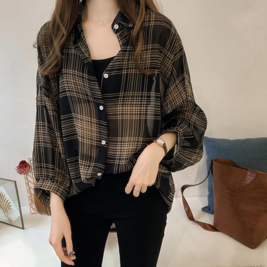 Модная женская свободная футболка с длинными рукавами и пуговицами в клетку, блузка, топы XXXXL чёрный
Модная женская свободная футболка с длинными рукавами и пуговицами в клетку, блузка, топы XXXXL чёрный