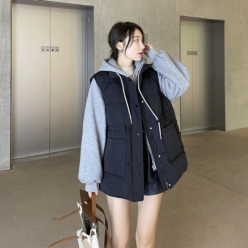 Women s 2024 European-Style Hooded Down Cotton Coat: Faux Two-Piece Thick Winter Sweatshirt L (Recommended 100-120 jin)
Women s 2024 European-Style Hooded Down Cotton Coat: Faux Two-Piece Thick Winter Sweatshirt L (Recommended 100-120 jin)