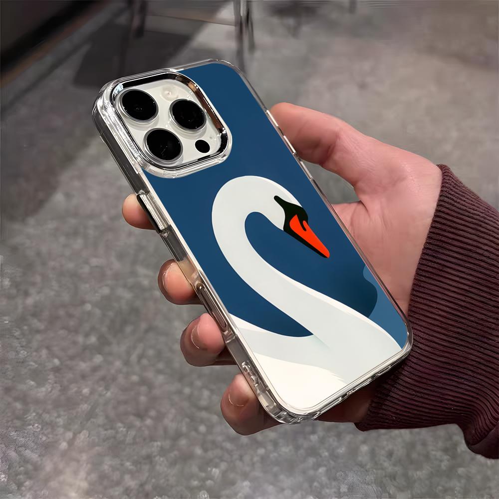 Чехол для телефона с иллюстрацией Белого Лебедя Для IPhone 17 Air 16 E 15 14 13 12 11 Plus Pro Max Электрооцинкованный Прозрачный Мягкий Чехол iPhone 12 Pro Max
Чехол для телефона с иллюстрацией Белого Лебедя Для IPhone 17 Air 16 E 15 14 13 12 11 Plus Pro Max Электрооцинкованный Прозрачный Мягкий Чехол iPhone 12 Pro Max