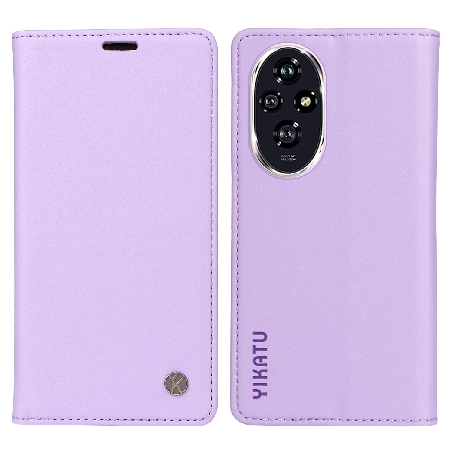 YIKATU YK-001 For Honor 200 5G Stand Case Magnetic Closure PU Leather Phone Cover Light Purple
YIKATU YK-001 For Honor 200 5G Stand Case Magnetic Closure PU Leather Phone Cover Light Purple