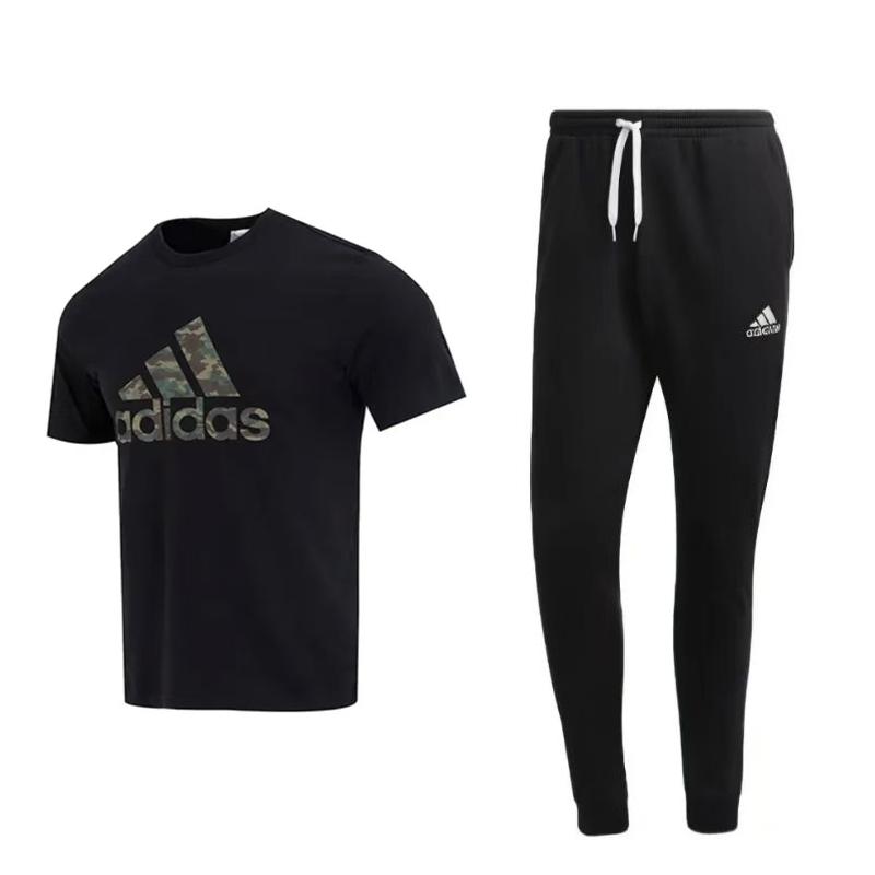 Adidas American Vintage Letter Logo Print Pullover Short Sleeve Fitted Comfortable Simple Lace-Up Long Pants Casual Sports Suit HS3215+HB0574 M
Adidas American Vintage Letter Logo Print Pullover Short Sleeve Fitted Comfortable Simple Lace-Up Long Pants Casual Sports Suit HS3215+HB0574 M