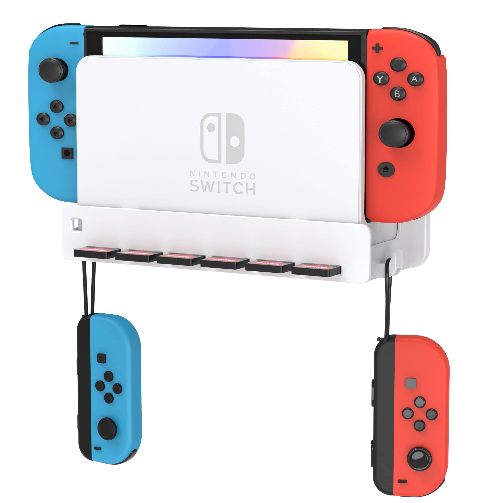 SPORTLINK Switch Wall Mount Storage Halter Switch Wall Mount Storage Stand Display Mount Compatible with both Switch and Switch OLED Models Complete
SPORTLINK Switch Wall Mount Storage Halter Switch Wall Mount Storage Stand Display Mount Compatible with both Switch and Switch OLED Models Complete