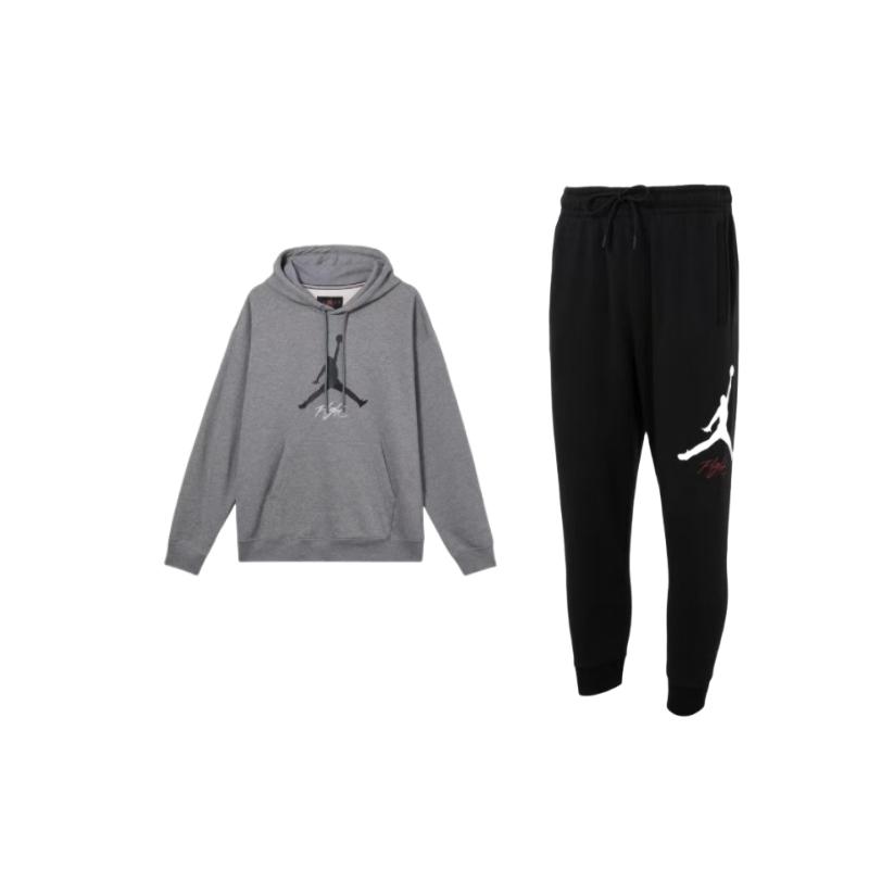 Jordan Fleece Lined Hooded Knit Long Sleeve Drawstring Pants Casual Sports Set Men sets FD7346-010+FD7546-091 M
Jordan Fleece Lined Hooded Knit Long Sleeve Drawstring Pants Casual Sports Set Men sets FD7346-010+FD7546-091 M