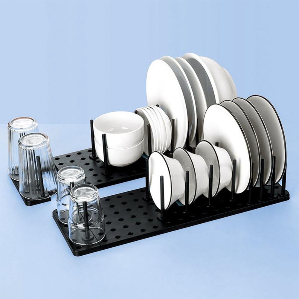 Adjustable Kitchen Shelf Organizer Dish Drying Rack Bowl Pot Storage Holder Drawer Organizer Tray
Adjustable Kitchen Shelf Organizer Dish Drying Rack Bowl Pot Storage Holder Drawer Organizer Tray