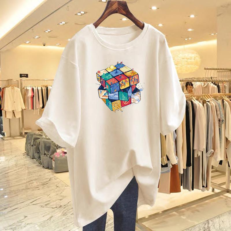 2025T-shirt short-sleeved women s ins pure cotton loose large size round neck simple bottoming shirt versatile t-shirt summer XXXL
2025T-shirt short-sleeved women s ins pure cotton loose large size round neck simple bottoming shirt versatile t-shirt summer XXXL