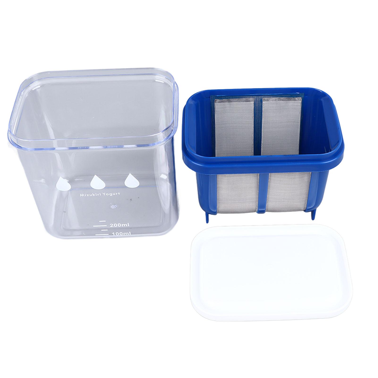 Yogurt Filter Efficient Filtration AS Resin Stainless Steel Large Capacity Whey Separator Yogurt Strainer
Yogurt Filter Efficient Filtration AS Resin Stainless Steel Large Capacity Whey Separator Yogurt Strainer