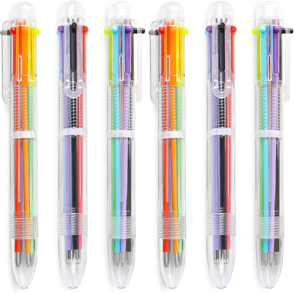 Colorful Ink Coloured Pen 6-In-1 Ballpoint Pen Office Supplies Multicolour Pens Home
Colorful Ink Coloured Pen 6-In-1 Ballpoint Pen Office Supplies Multicolour Pens Home