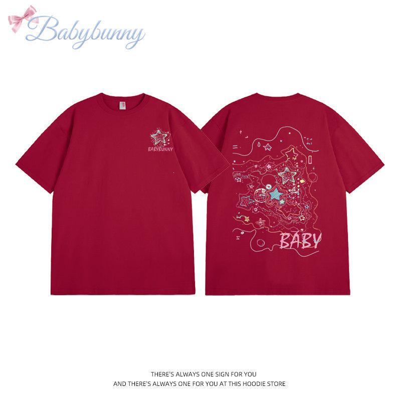 2025 Starry Sky Loose Cotton T-shirt: Trendy Hand-Drawn Baby Graffiti Design with Short Sleeves XL
2025 Starry Sky Loose Cotton T-shirt: Trendy Hand-Drawn Baby Graffiti Design with Short Sleeves XL