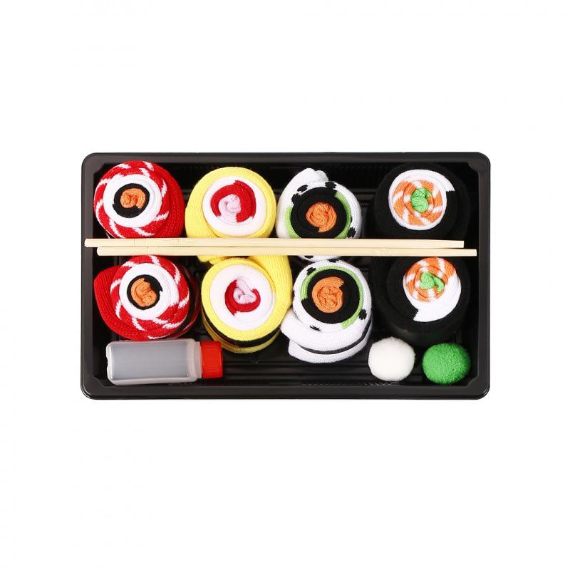 Носки до середины икры с лососем для суши, подарочный набор - Забавные хлопковые носки с едой для пар One Size
Носки до середины икры с лососем для суши, подарочный набор - Забавные хлопковые носки с едой для пар One Size