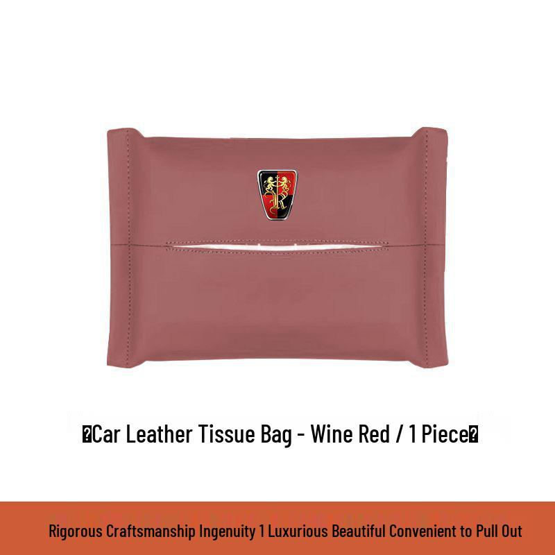 Leather Headrest Tissue Box for Roewe RX5, I5, RX8, EI6, RX3 Cars Standard
Leather Headrest Tissue Box for Roewe RX5, I5, RX8, EI6, RX3 Cars Standard