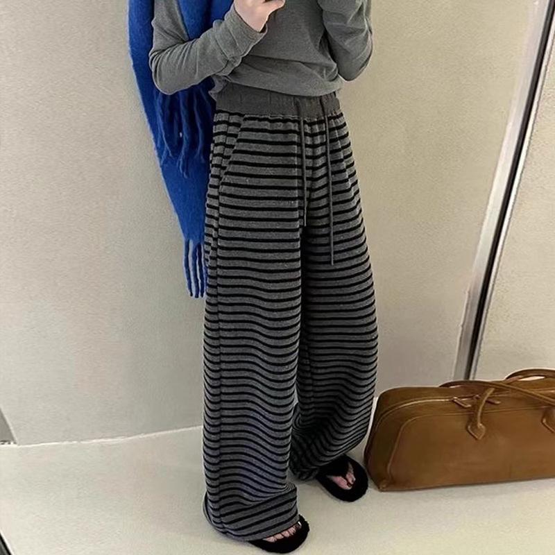 2025 Осень Женские Брюки с Высокой Посадкой, Цветным Блоком, Полосатые, Широкие, на Кулиске M (95-110 lbs)
2025 Осень Женские Брюки с Высокой Посадкой, Цветным Блоком, Полосатые, Широкие, на Кулиске M (95-110 lbs)