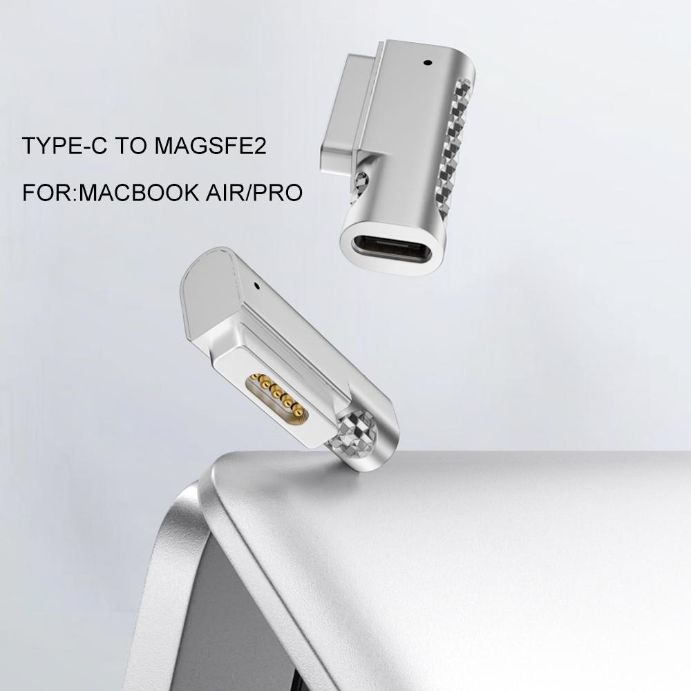 Compatible with MagSafe 2 to USB-C Female Adapter for MacBook Pro Air Type-C Converter Supports PD Fast Charge As Shown A
Compatible with MagSafe 2 to USB-C Female Adapter for MacBook Pro Air Type-C Converter Supports PD Fast Charge As Shown A