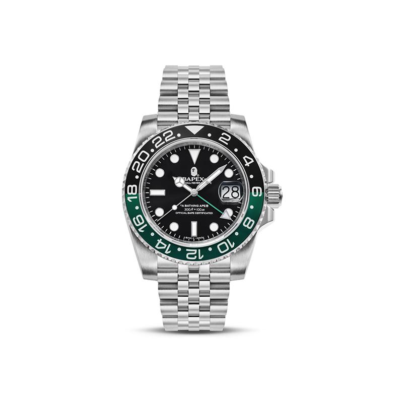 A Bathing Ape Тип 2 Bapex Двоколірний Голова Мавпи Кварцовий Годинник Чоловічі годинники Чорний 0ZXWHM187001K Blue Purple BLS
A Bathing Ape Тип 2 Bapex Двоколірний Голова Мавпи Кварцовий Годинник Чоловічі годинники Чорний 0ZXWHM187001K Blue Purple BLS
