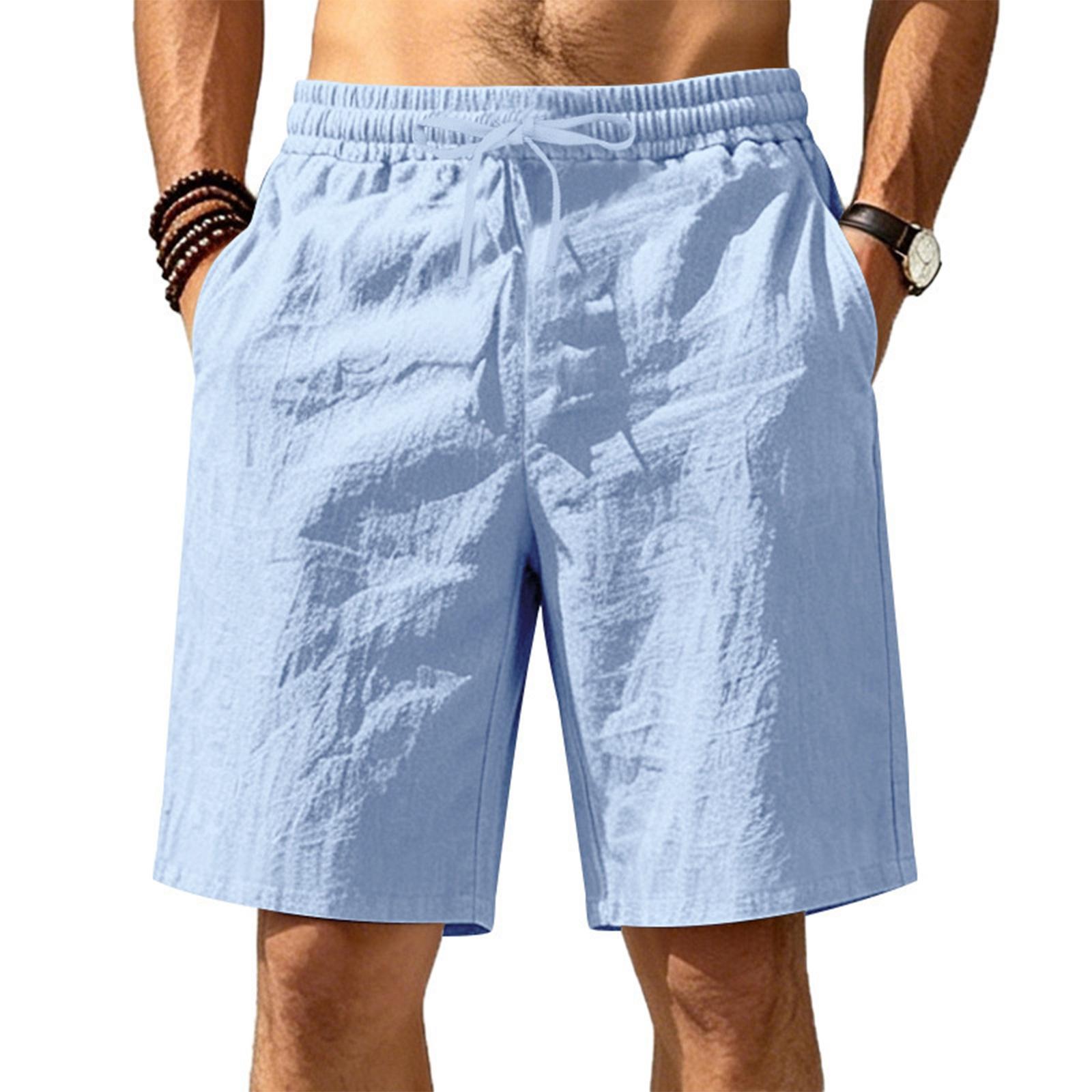 Men s Linen Breathable Drawstring Shorts Casual Loose Fit Lightweight Summer Beach Vacation Five Inch Inseam Shorts XXL
Men s Linen Breathable Drawstring Shorts Casual Loose Fit Lightweight Summer Beach Vacation Five Inch Inseam Shorts XXL
