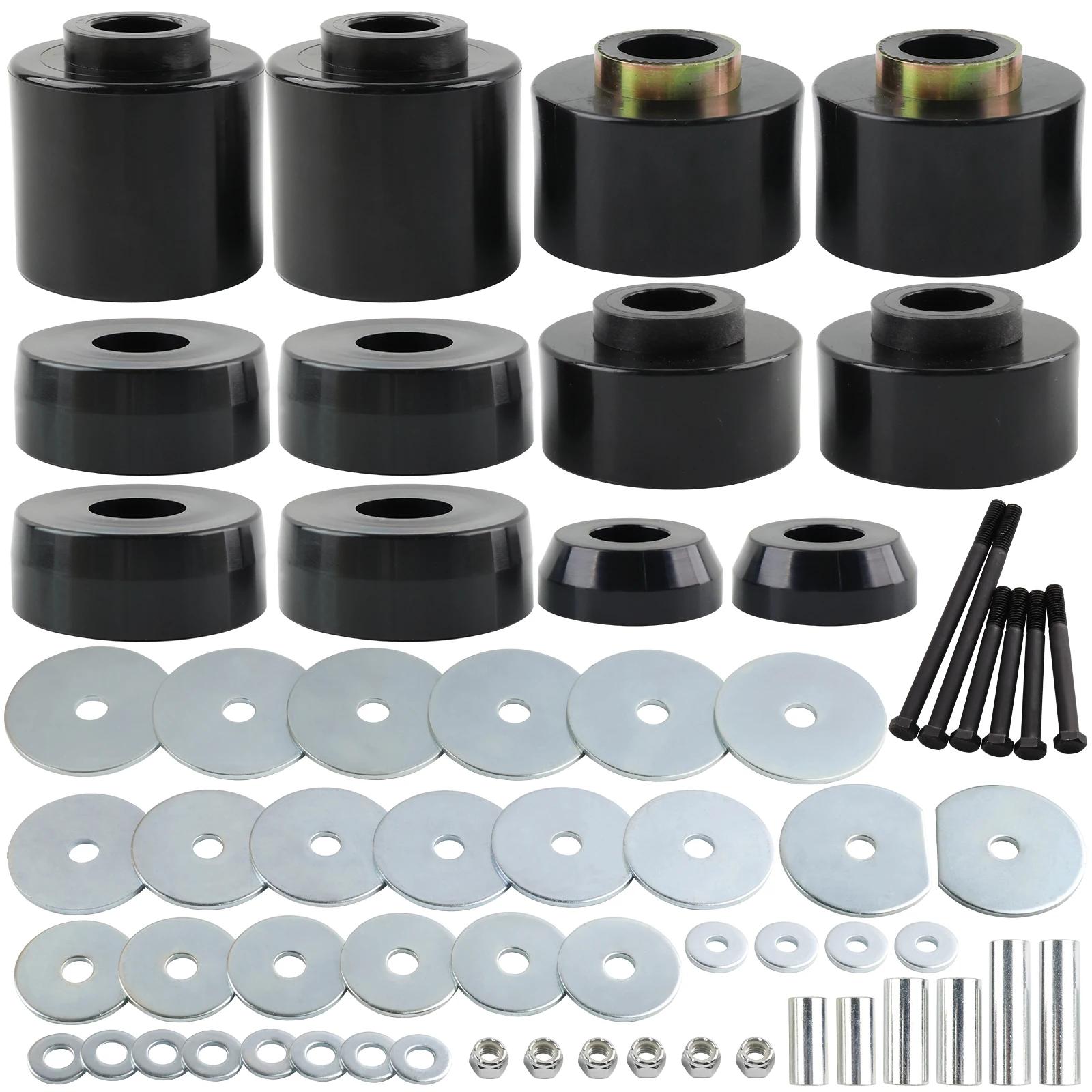 2WD 4WD Body Cab Mount Bushing Suspension Component Replacement Kits For 4.4123R Ford F150 F250 F350 1980-1998 Red Black чорний
2WD 4WD Body Cab Mount Bushing Suspension Component Replacement Kits For 4.4123R Ford F150 F250 F350 1980-1998 Red Black чорний