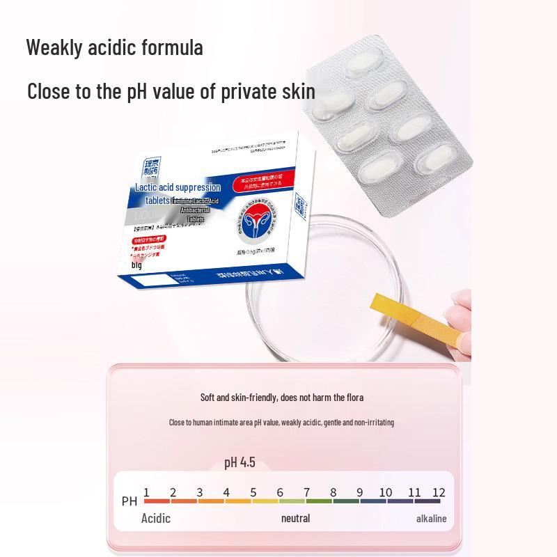 Rikyo Feminine Lactic Acid Intimate Care Tablets - Moisturizes, Balances Flora, and Provides Antibacterial Protection
Rikyo Feminine Lactic Acid Intimate Care Tablets - Moisturizes, Balances Flora, and Provides Antibacterial Protection
